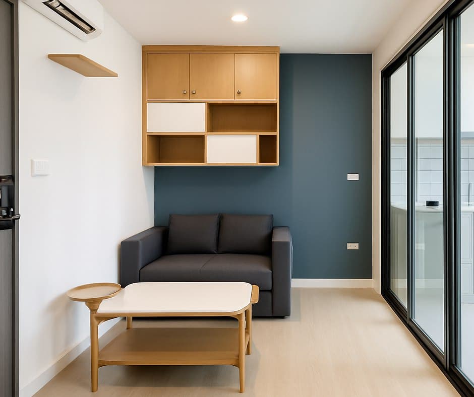 MetroLuxe Rosegold Phahol-Sutthisan · 1 Bed Condo, 28.5 sqm, for Sale or Rent