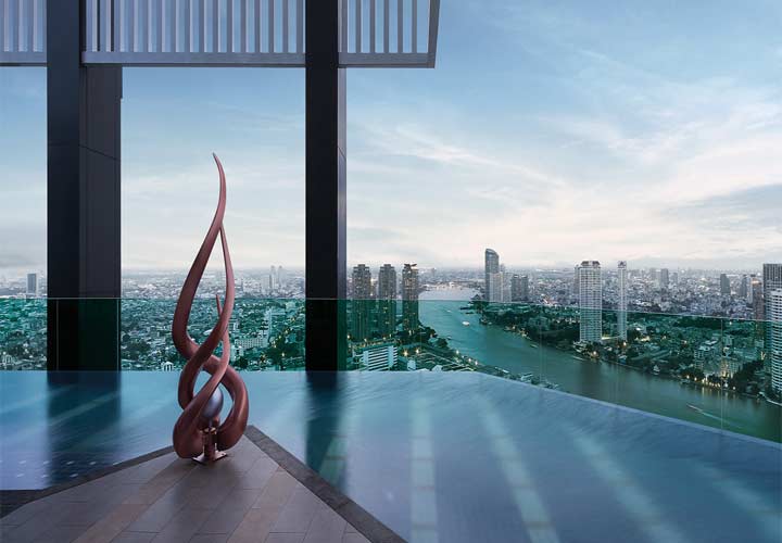 ขาย/เช่า คอนโด RHYTHM Sathorn · 1 ห้องนอน · 50.3 ตร.ม.