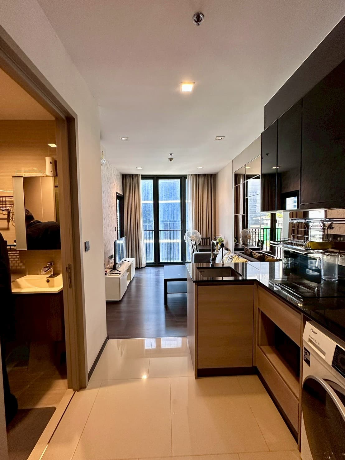 The Line Asoke-Ratchada · 1 Bed Condo, 35 sqm, for Rent