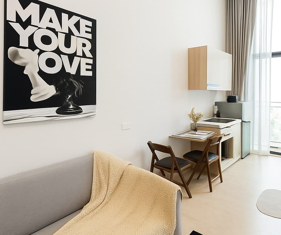 Altitude Unicorn Sathorn-Tha Phra · 2 Beds Condo, 39 sqm, for Rent