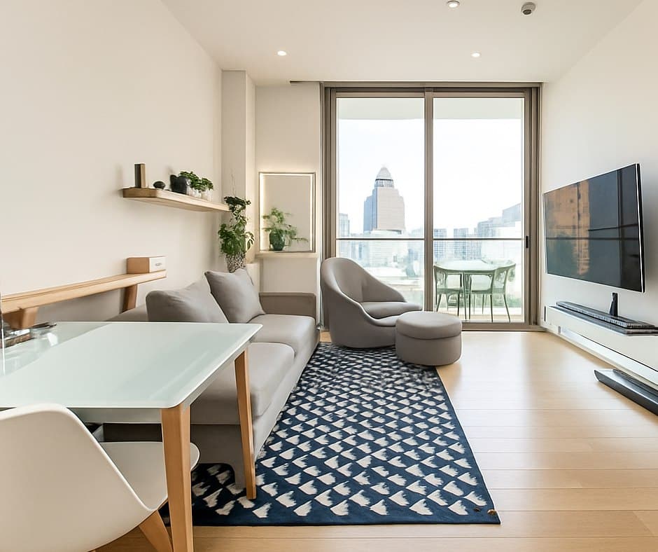 Magnolias Waterfront Residences @ ICONSIAM · 1 Bed Condo, 61 sqm, for Rent