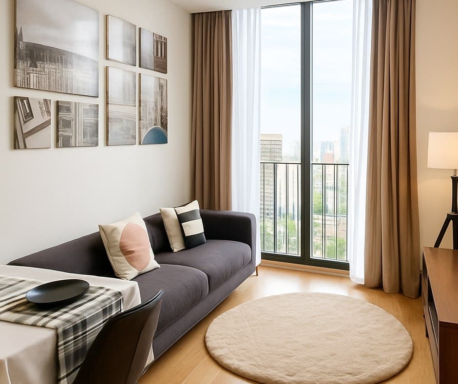 Noble BE33 · 2 Beds Condo, 52 sqm, for Rent
