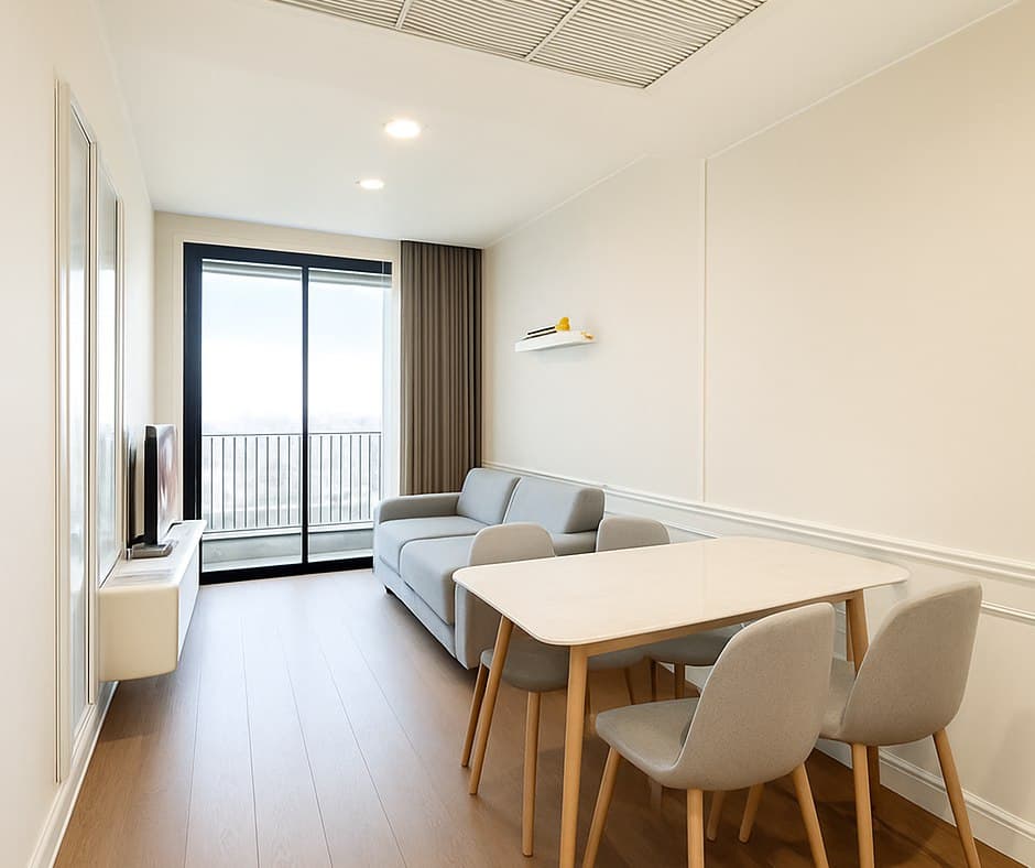 ให้เช่า คอนโด IDEO Q Sukhumvit 36 · 1 ห้องนอน · 46.35 ตร.ม.