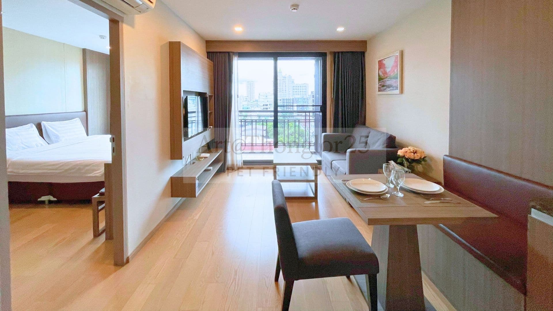 Art @Thonglor 25 · 1 Bed Condo, 40.33 sqm, for Rent