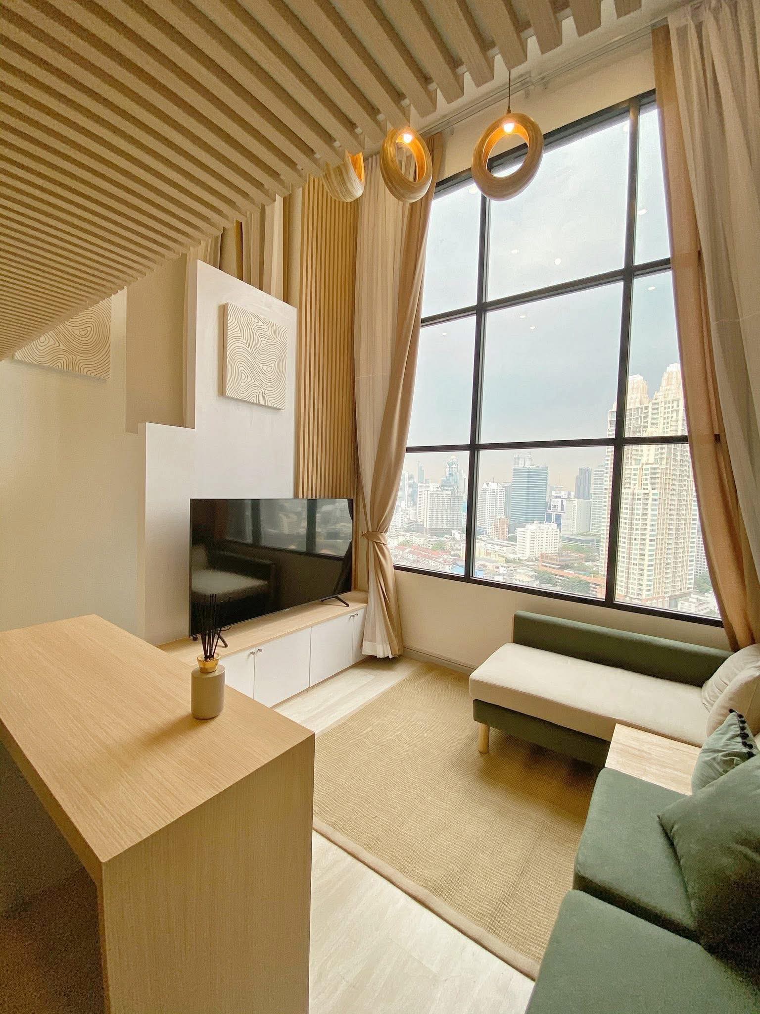ขาย/เช่า คอนโด KnightsBridge Prime Sathorn · 1 ห้องนอน · 37 ตร.ม.