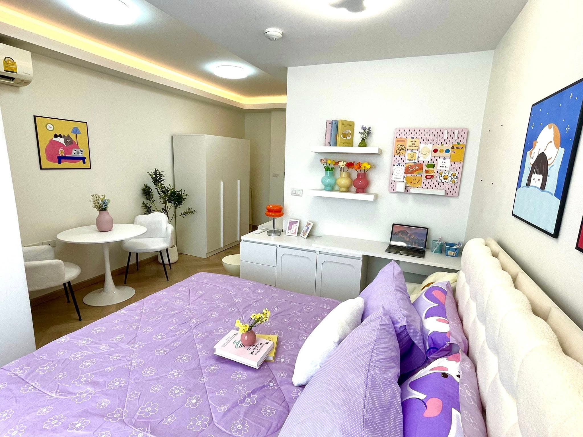 ให้เช่า คอนโด Garden Asoke - Rama 9 · 1 ห้องนอน · 26 ตร.ม.
