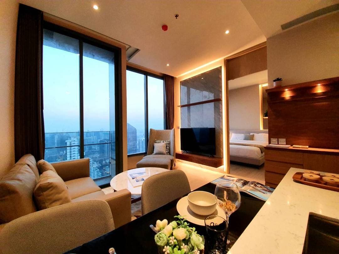 ขาย/เช่า คอนโด The Esse Asoke · 1 ห้องนอน · 44.18 ตร.ม.
