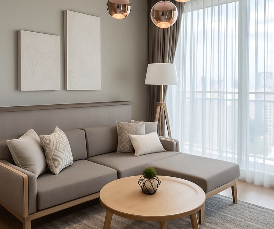 HQ By Sansiri · 1 Bed Condo, 56 sqm, for Rent