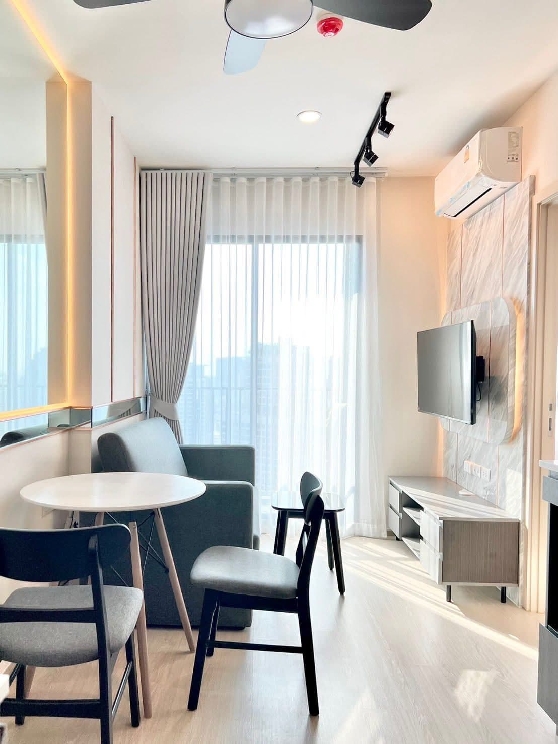 ให้เช่า คอนโด Nue Noble Ratchada-Ladprao · 1 ห้องนอน · 26.43 ตร.ม.