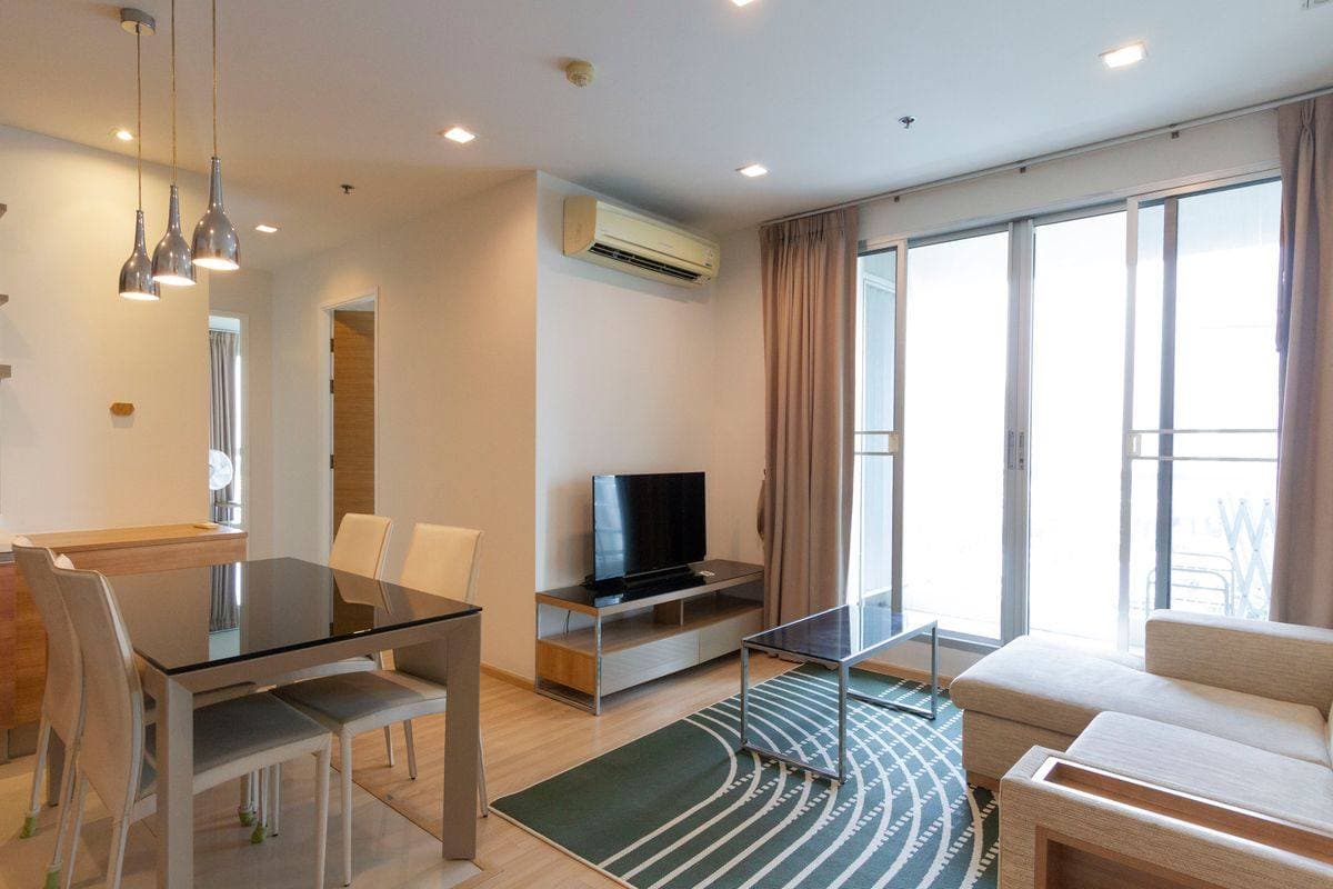 ให้เช่า คอนโด RHYTHM Sukhumvit 50 · 2 ห้องนอน · 65 ตร.ม.