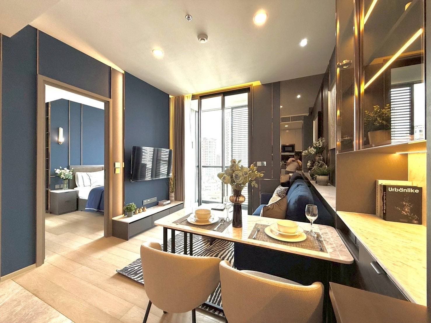 The Extro Phayathai-Rangnam · 1 Bed Condo, 35 sqm, for Rent