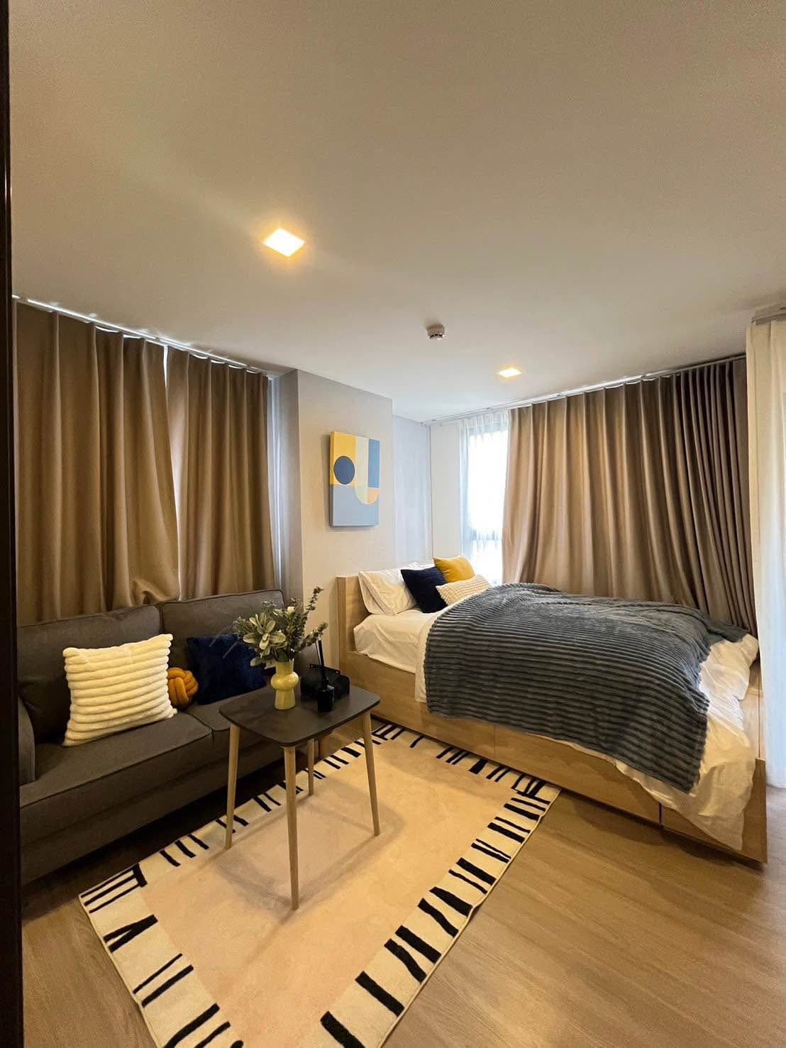ให้เช่า คอนโด The Muve Pradipat · 1 ห้องนอน · 28 ตร.ม.