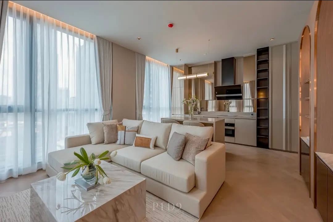 The Reserve Sathorn · 2 Beds Condo, 95 sqm, for Rent
