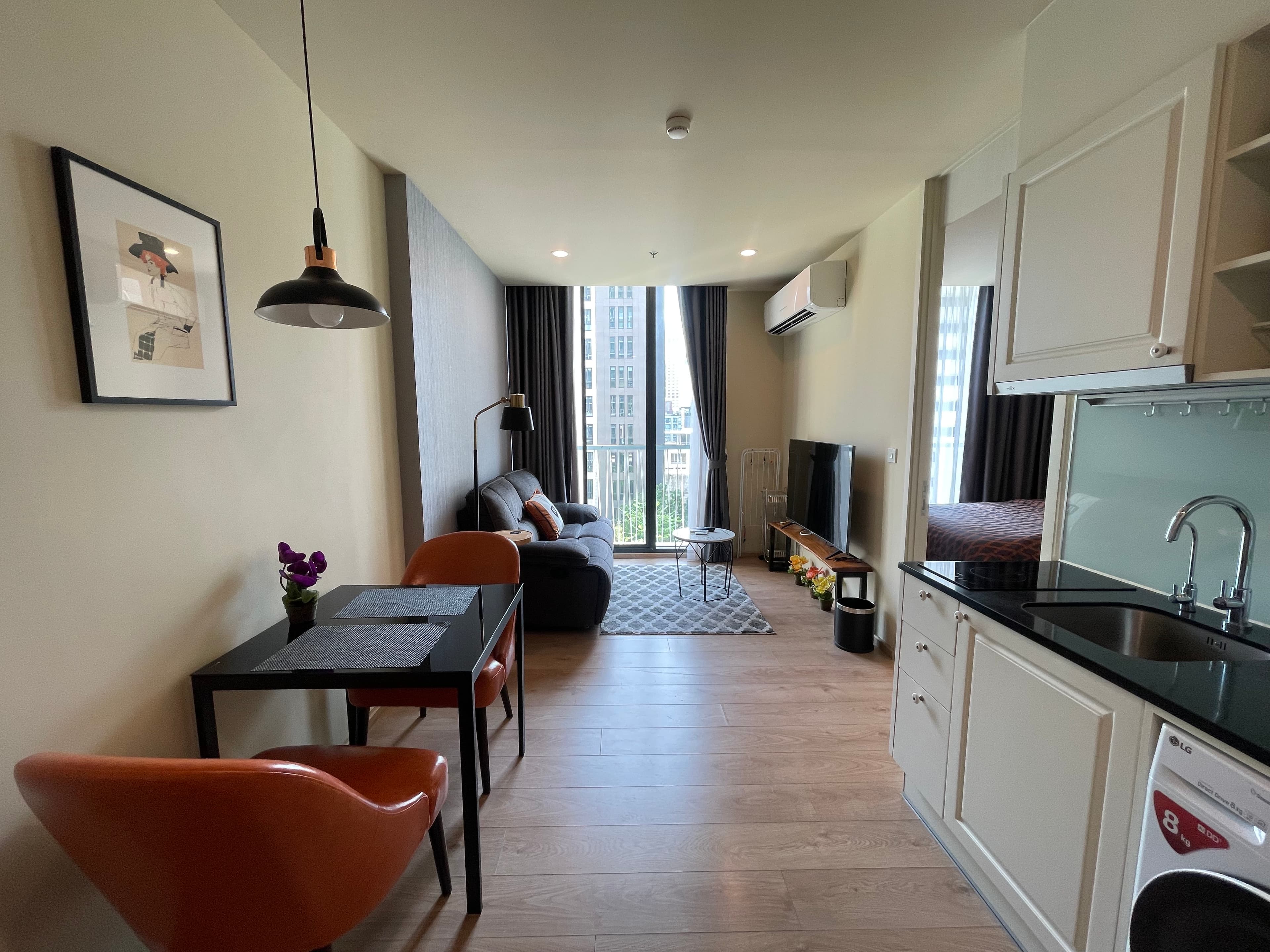 Noble Recole · 1 Bed Condo, 35 sqm, for Rent