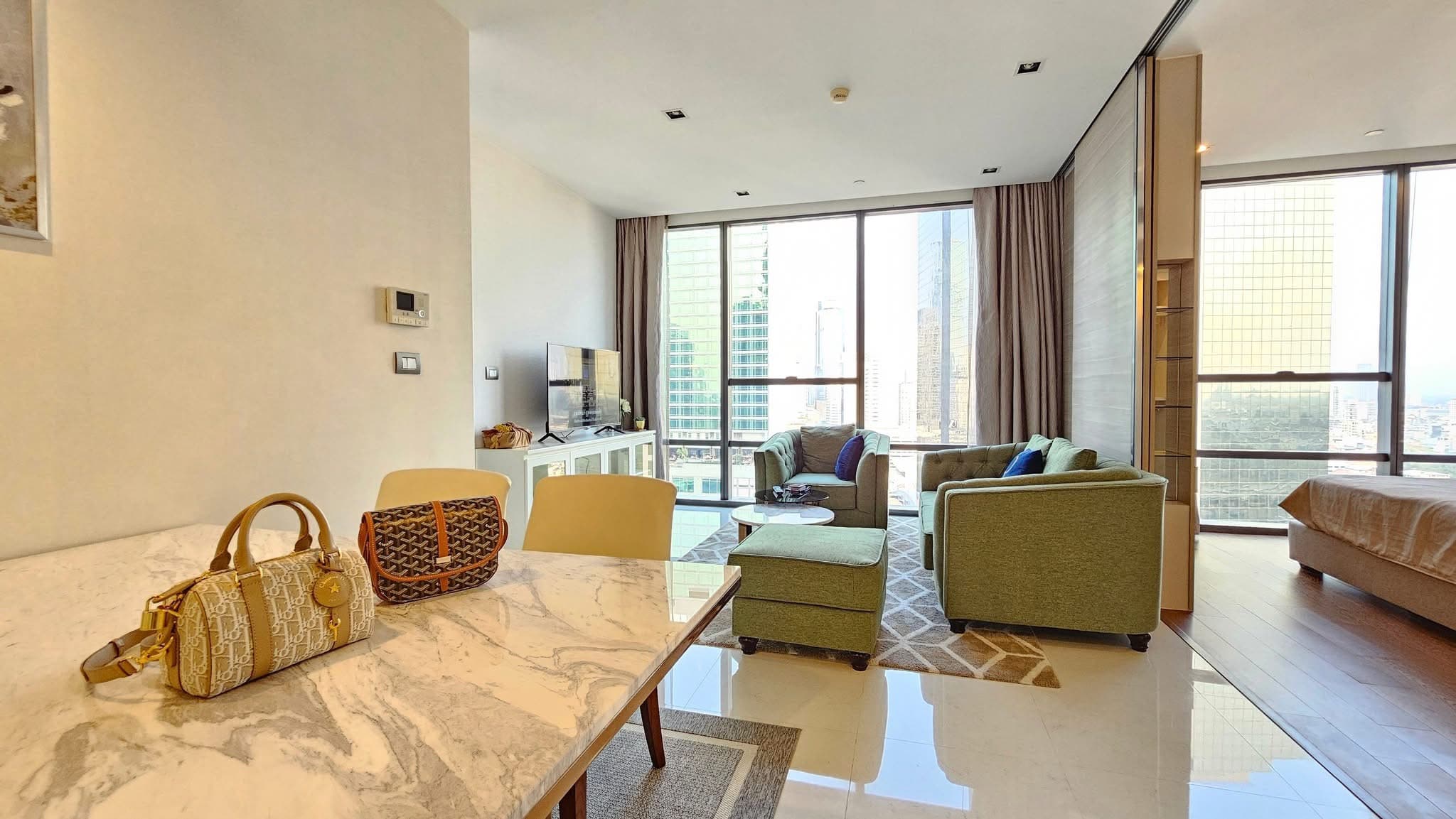 ให้เช่า คอนโด The Bangkok Sathorn · 1 ห้องนอน · 61 ตร.ม.