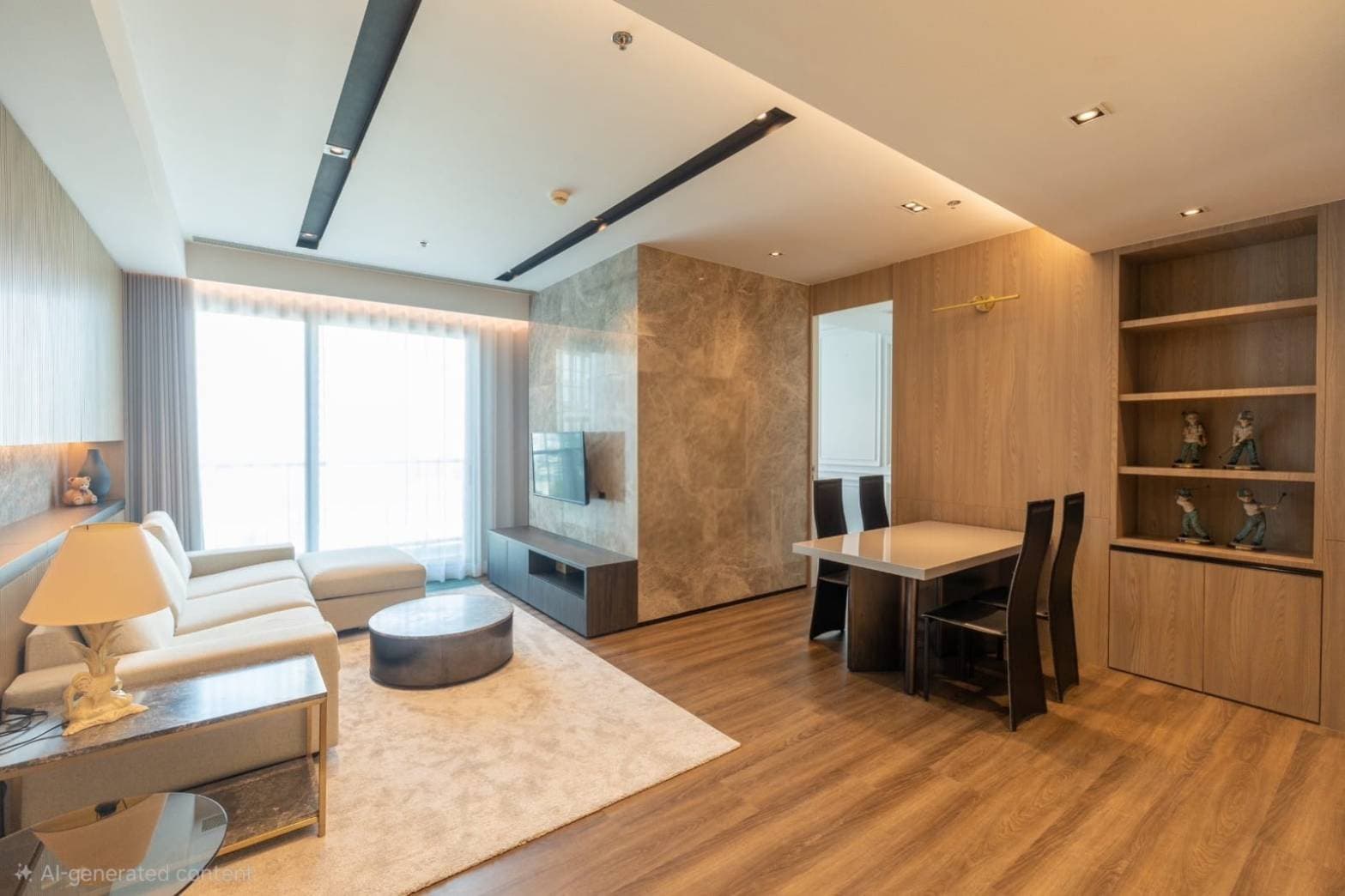 The River · 2 Beds Condo, 110 sqm, for Rent