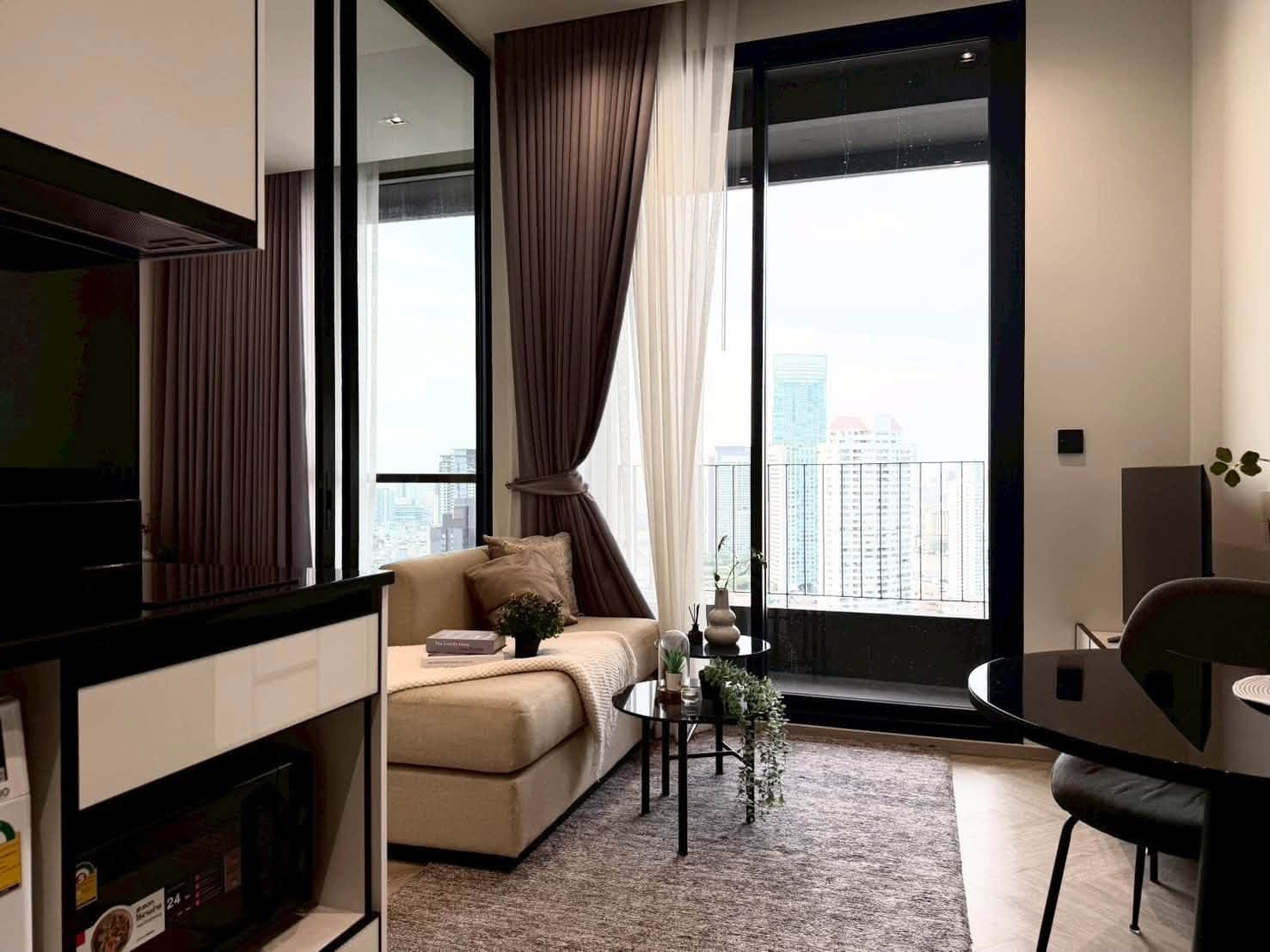 ขาย/เช่า คอนโด Chapter Charoennakhon-Riverside · 1 ห้องนอน · 32 ตร.ม.