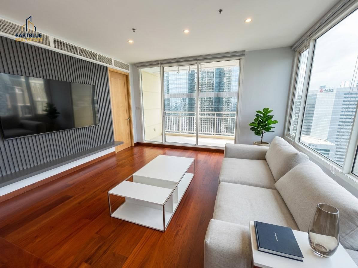 ให้เช่า คอนโด The Empire Place · 3 ห้องนอน · 156 ตร.ม.