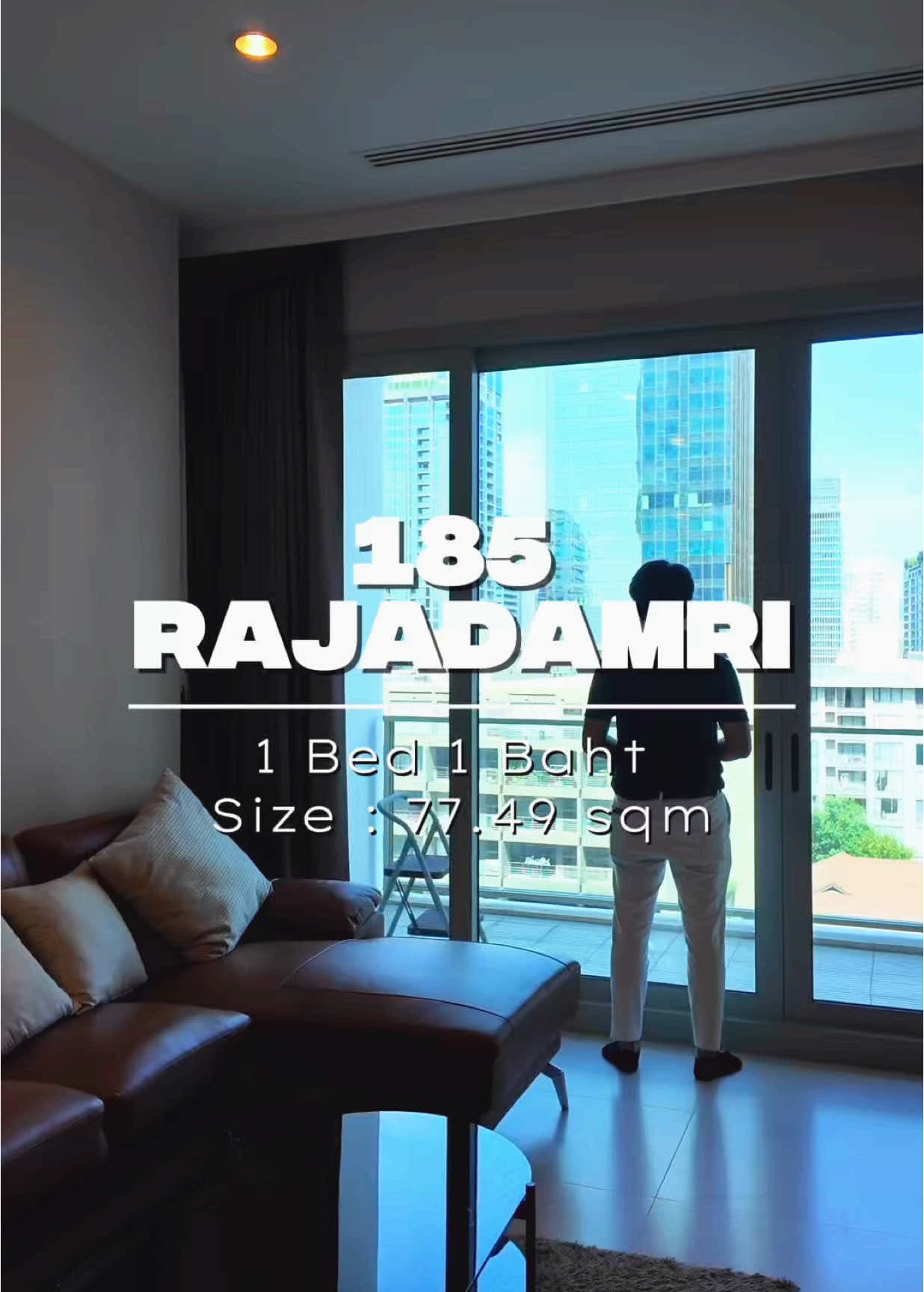 กำลังมองหา 1 ห้องนอน International Standard อยู่ไหมครับ 🥰❤️🔥 185 Rajadamri 🏢 1 Bed 1 Baht Size :77.49 sqm Selling Price : 23,800,000 - Contact, Appointment for viewing. Phone : 064-274-8883 Line: @eastblue / https://lin.ee/yNwHbFs WhatsApp: +66-64-274-8883 - View more listings on our website: https://www.eastblueth.com- ❗️❗️Co-Agent contact Line@ Only❗️❗️ #eastbluerealestate #อสังหาริมทรัพย์ #คอนโด #น่าอยู่คอนโด #bts