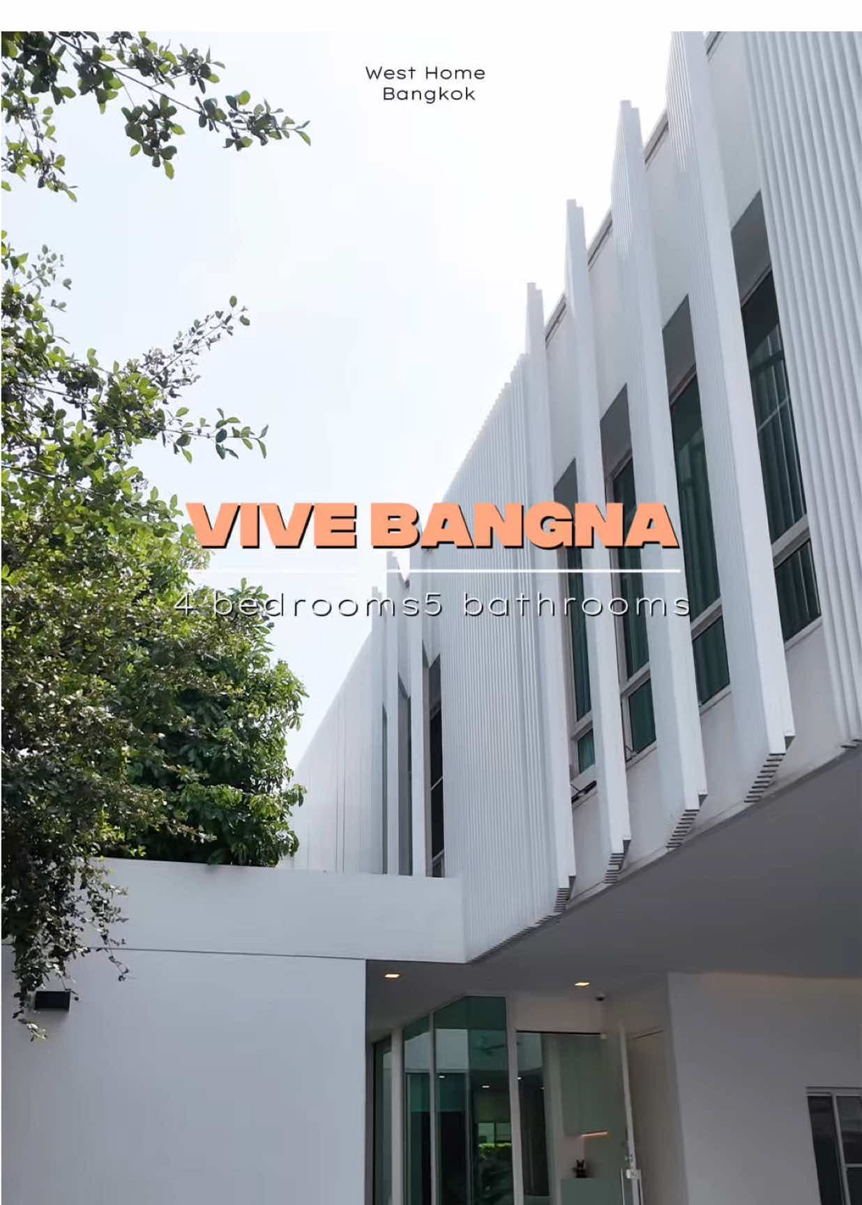 🏡 VIVE Bangna – Ultra Luxury Residence บ้านเดี่ยวหรู ดีไซน์เหนือระดับ ทำเลศักยภาพบางนา 🚗✨ 📍 รายละเอียด • 4 ห้องนอน | 5 ห้องน้ำ • พื้นที่ใช้สอย : 325 ตร.ม. • ที่ดิน : 101.9 ตร.วา • ราคาเช่า : 220,000 บาท / เดือน • ราคาขาย : 39,000,000 บาท พร้อมสังคมเหนือระดับ สิ่งอำนวยความสะดวกครบครัน สงบ เป็นส่วนตัว ใกล้เมืองและแหล่งไลฟ์สไตล์ 💎 ⸻ 📞 095-495-7888 🏢 West Home Bangkok ⸻ #VIVEBangna #LuxuryLiving #บ้านหรูบางนา #บ้านเดี่ยวหรู #WestHomeBangkok