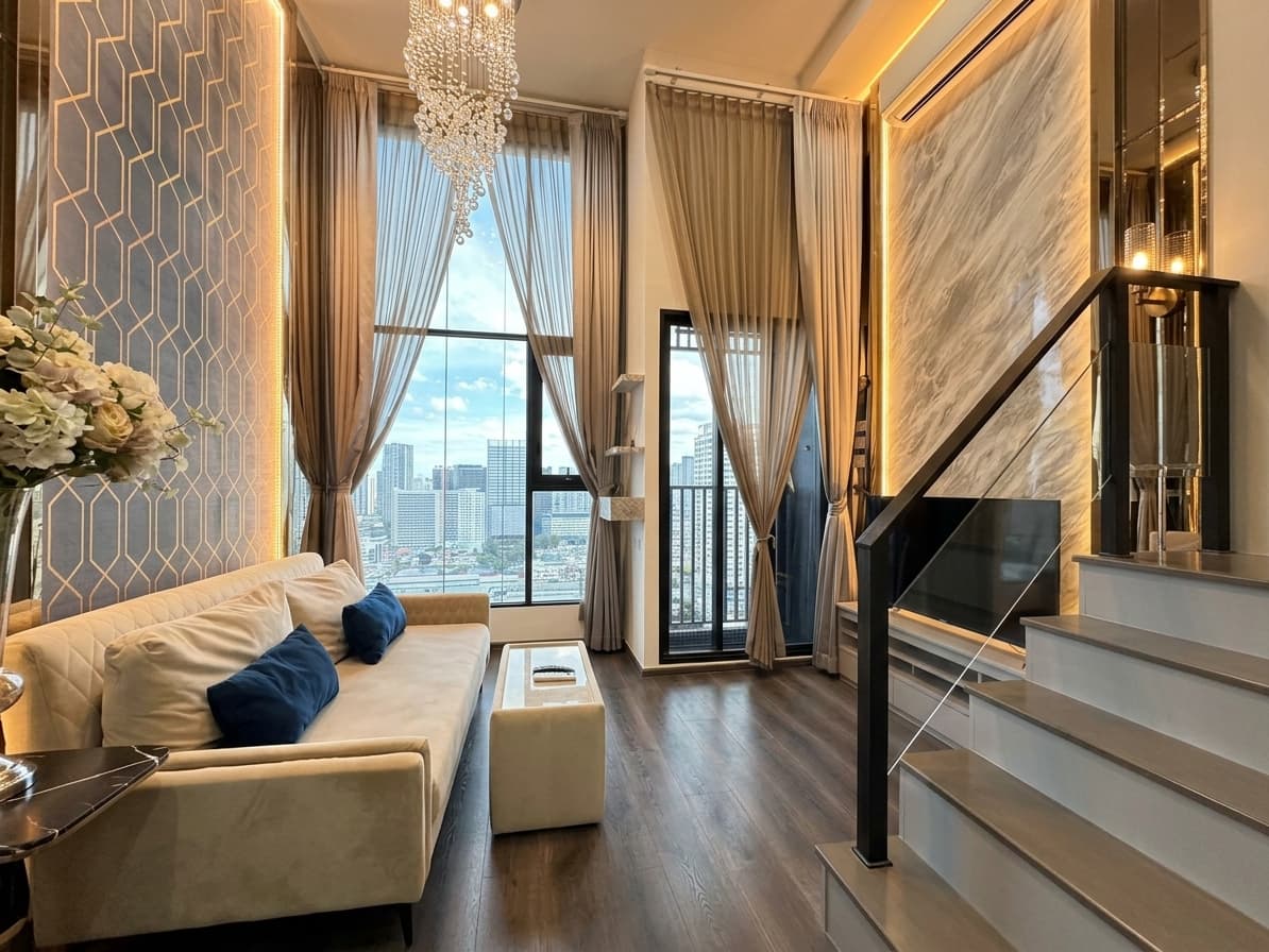 KnightsBridge Space Ratchayothin · 1 Bed Condo, 37 sqm, for Sale or Rent