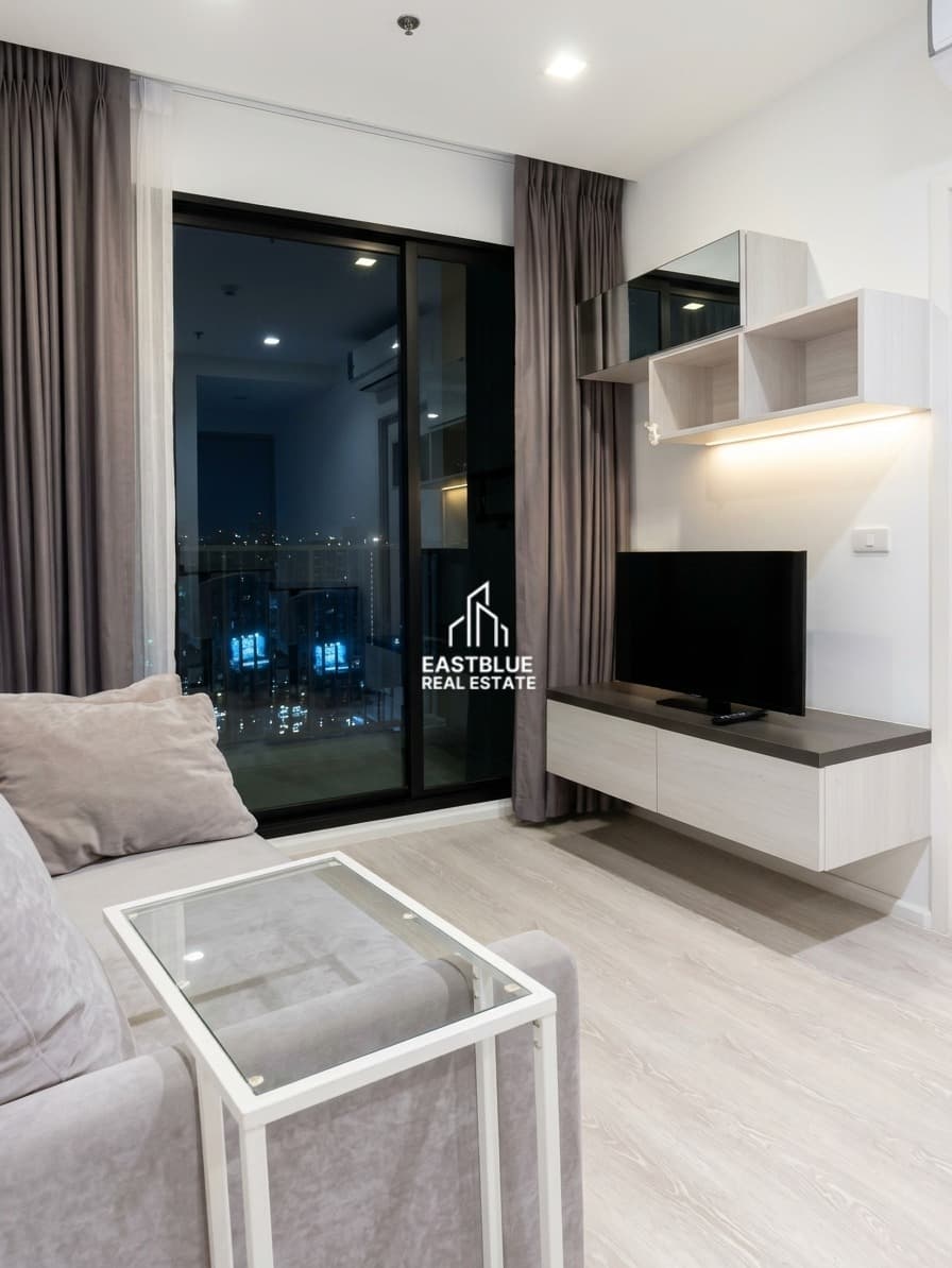ให้เช่า คอนโด Quinn Condo Ratchada · 1 ห้องนอน · 35 ตร.ม.