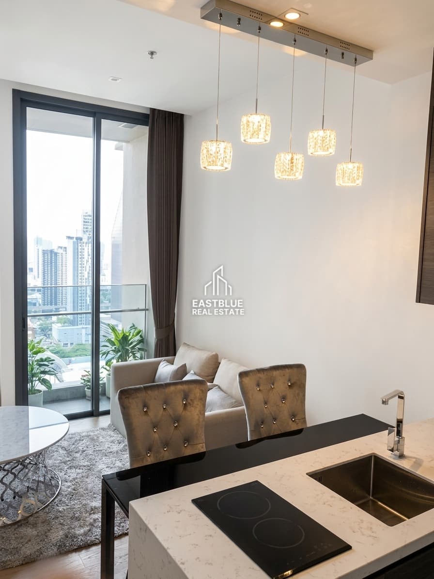 ให้เช่า คอนโด The Esse Asoke · 1 ห้องนอน · 45 ตร.ม.