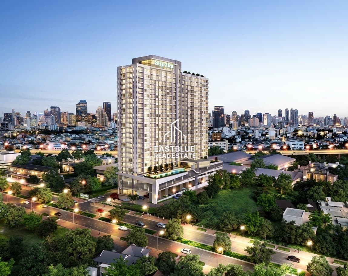 ให้เช่า คอนโด Supalai Lite Sathorn-Charoenrat · 1 ห้องนอน · 49 ตร.ม.