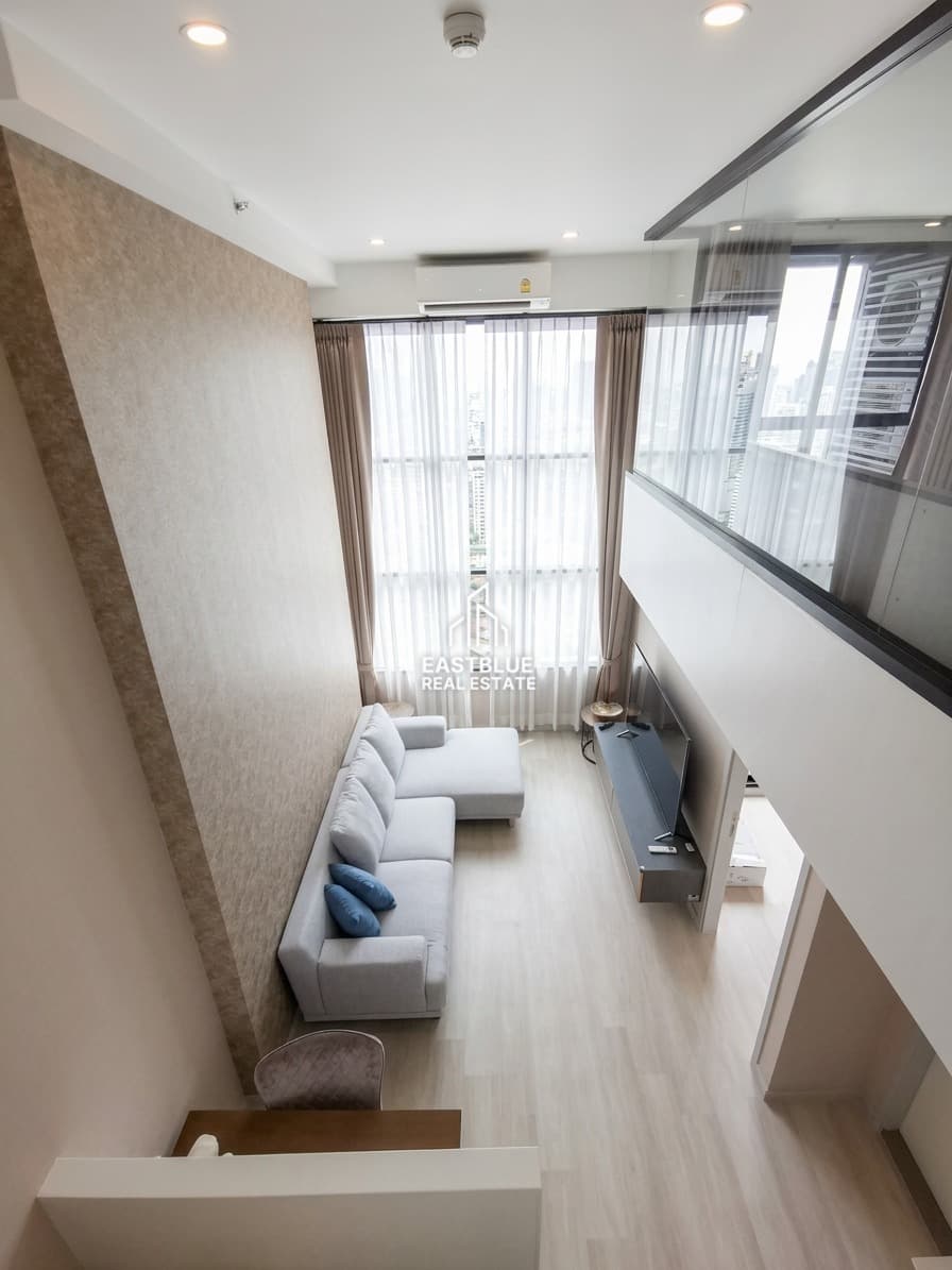 ให้เช่า คอนโด KnightsBridge Prime Sathorn · 2 ห้องนอน · 44 ตร.ม.
