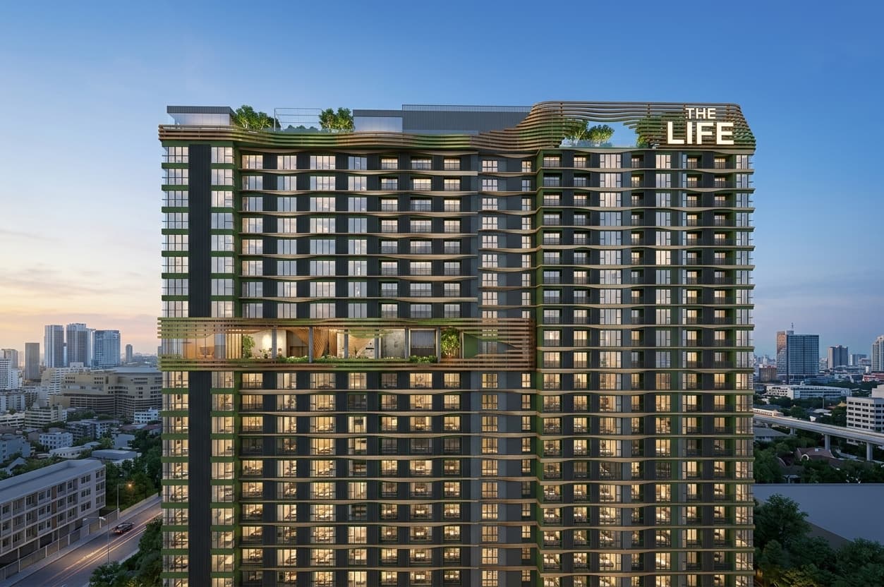 ให้เช่า คอนโด The Line Phahonyothin Park (A) · 1 ห้องนอน · 45 ตร.ม.