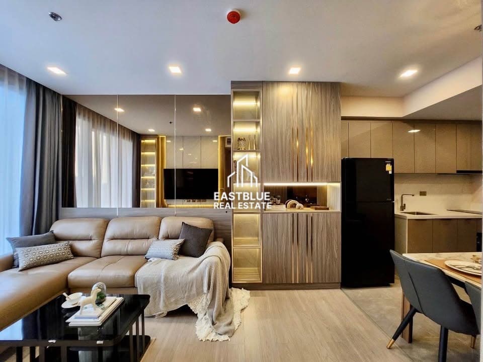 ให้เช่า คอนโด One9Five Asoke - Rama9 · 2 ห้องนอน · 58 ตร.ม.