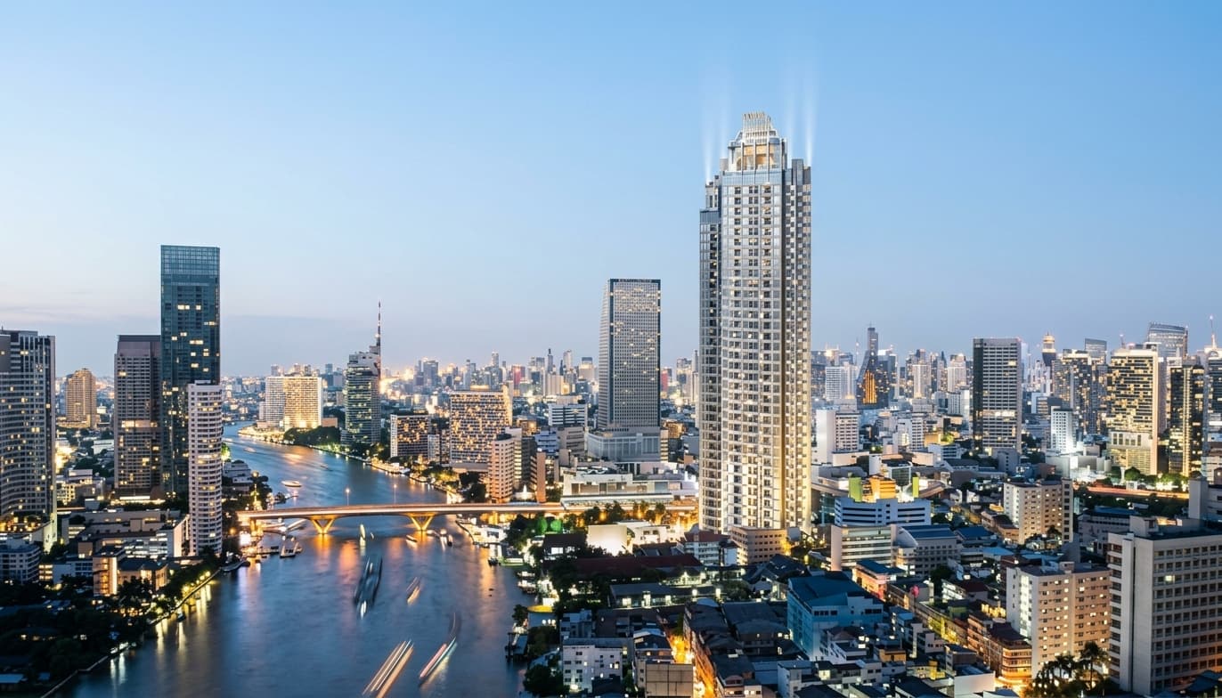 ขาย/เช่า คอนโด RHYTHM Sathorn · 1 ห้องนอน · 54.85 ตร.ม.