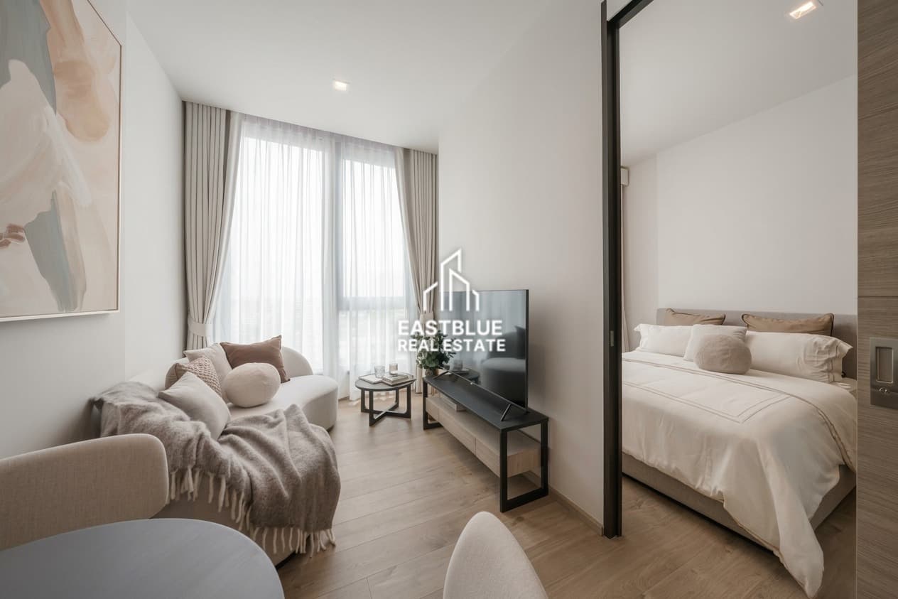 ขาย คอนโด The Crest Park Residences · 1 ห้องนอน · 35 ตร.ม.