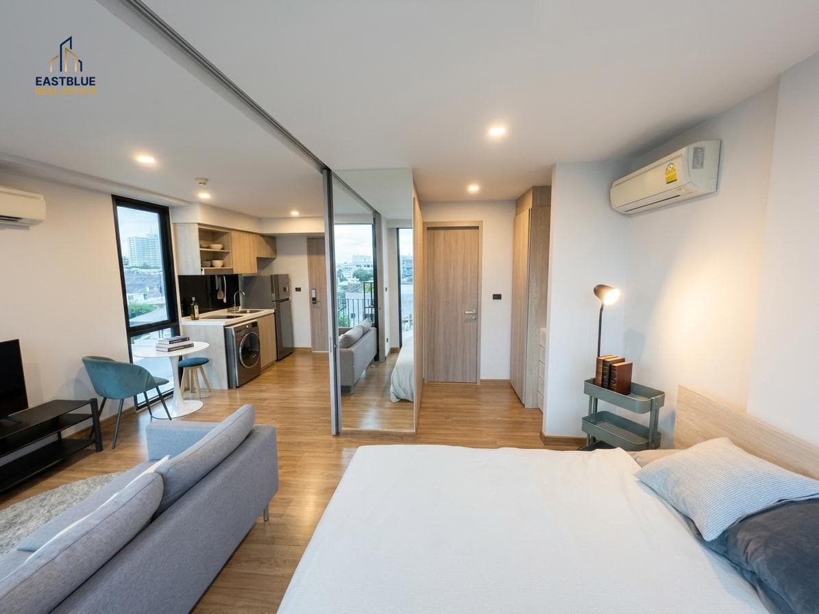 Fynn Aree · 1 Bed Condo, 32.5 sqm, for Rent